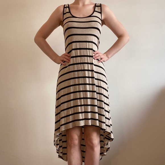 Stripped Cotton Summer Dress - Picture 3 of 3